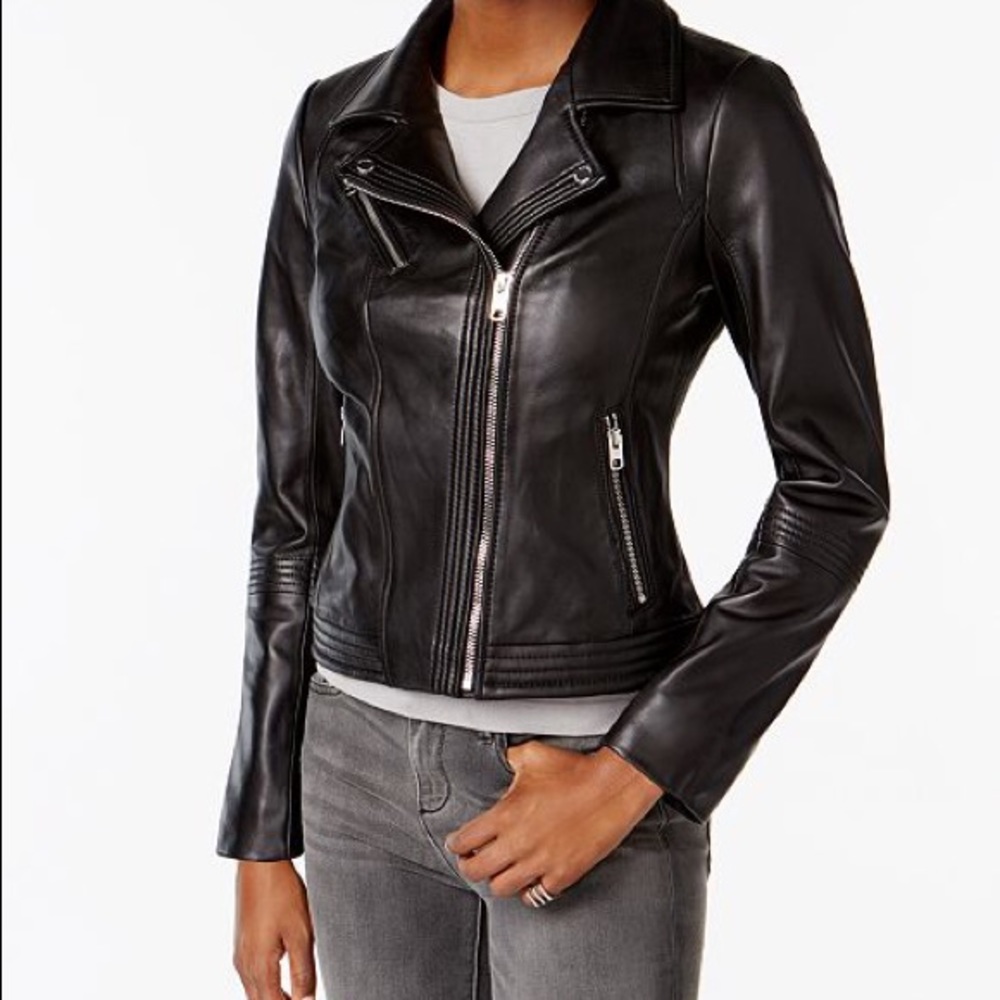 Price drop! Michael Kors Leather Jacket